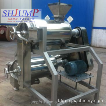 Crusher buah dan sayuran industri dengan stainless steel